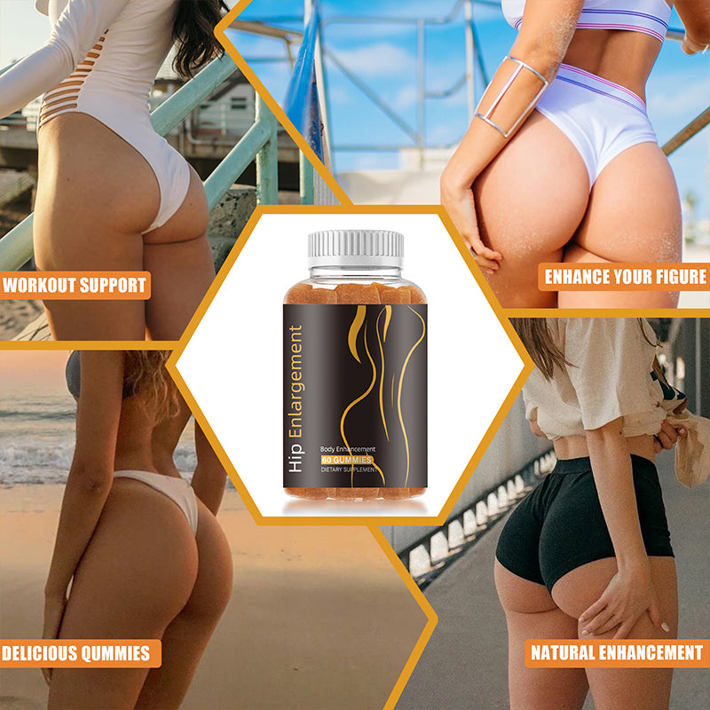 BIYODE Booty Enhancing Gummy Supplement, Big Butt Enhancer