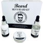 Men's Beard Care Kit with Shaping Brush and Derma Roller