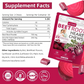 BIYODE Beet Root Chews Supplement: 700mg Beet Root Powder 250mg Grape Seed Extract Heart Healthy Support Blood Nitric Oxide Support Antioxidant Pomegranate Berry Flavor Low Sugar Non-GMO 60 Chews