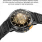 TOXIYA Military 1.43 inch Smart Watch (Answer/Dial Calls)100+Sports Modes,5ATM Waterproof Fitness Watch with Flashlight,Heart Rate,SpO2,Blood Pressure for Android/iOS