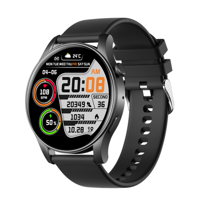 TOXIYA Smart Watch Android/iPhone Fitness AI Assistant Sport Tracker 100+ Sport Modes Fitness Tracker
