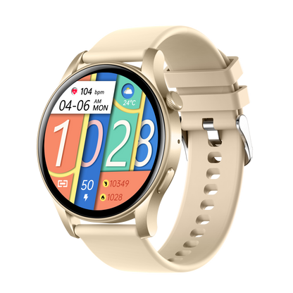 TOXIYA Smart Watch Android/iPhone Fitness AI Assistant Sport Tracker 100+ Sport Modes Fitness Tracker