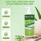 Natural plant aloe vera body lotion vitamin nourishing smooth whitening moisturizing skin cream 250g