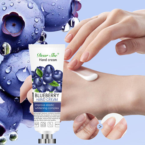 Blueberry Moisturizing and Whitening Hand Cream, 80g