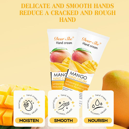 Mango Moisturizing and Whitening Hand Cream, 80g