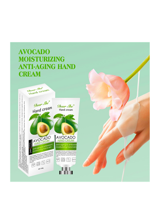 Avocado Moisturizing Hand Cream, 80g