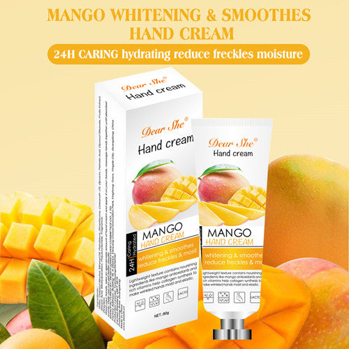 Mango Moisturizing and Whitening Hand Cream, 80g