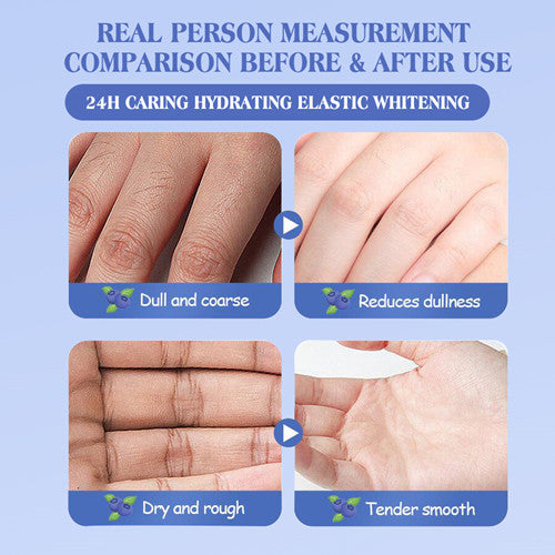 Blueberry Moisturizing and Whitening Hand Cream, 80g