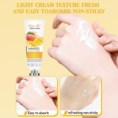 Mango Moisturizing and Whitening Hand Cream, 80g