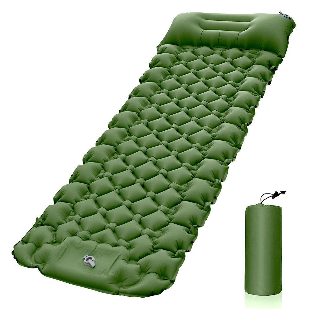 Portable Camping Mat Inflatable Camping Mat with Pillow