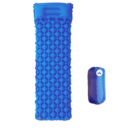 Inflatable Sleeping Pad Camping Mat with Pillow