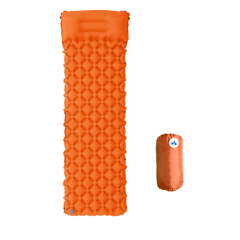 Inflatable Sleeping Pad Camping Mat with Pillow