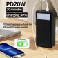 Redisson 30000mAh Portable Charger Power Bank Dual USB Charge