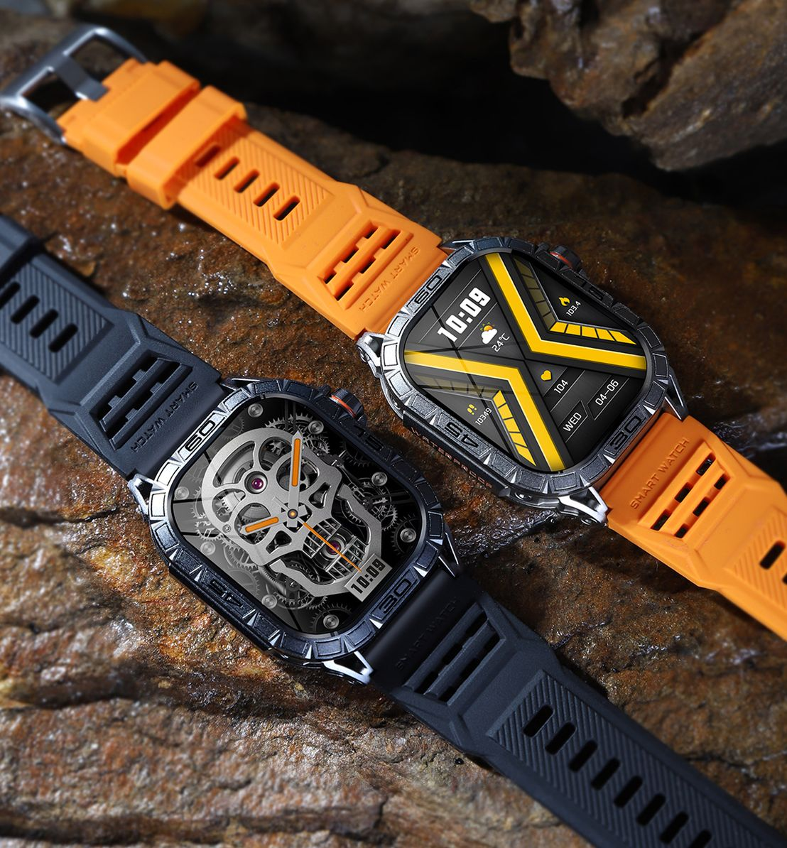 TOXIYA  Smart watch for Android iPhone Multiple Sports Modes