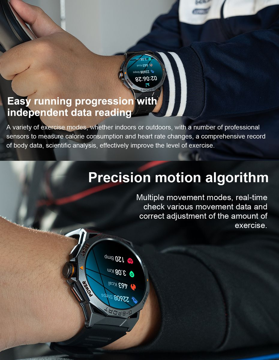 TOXIYA  Smart watch for Android iPhone