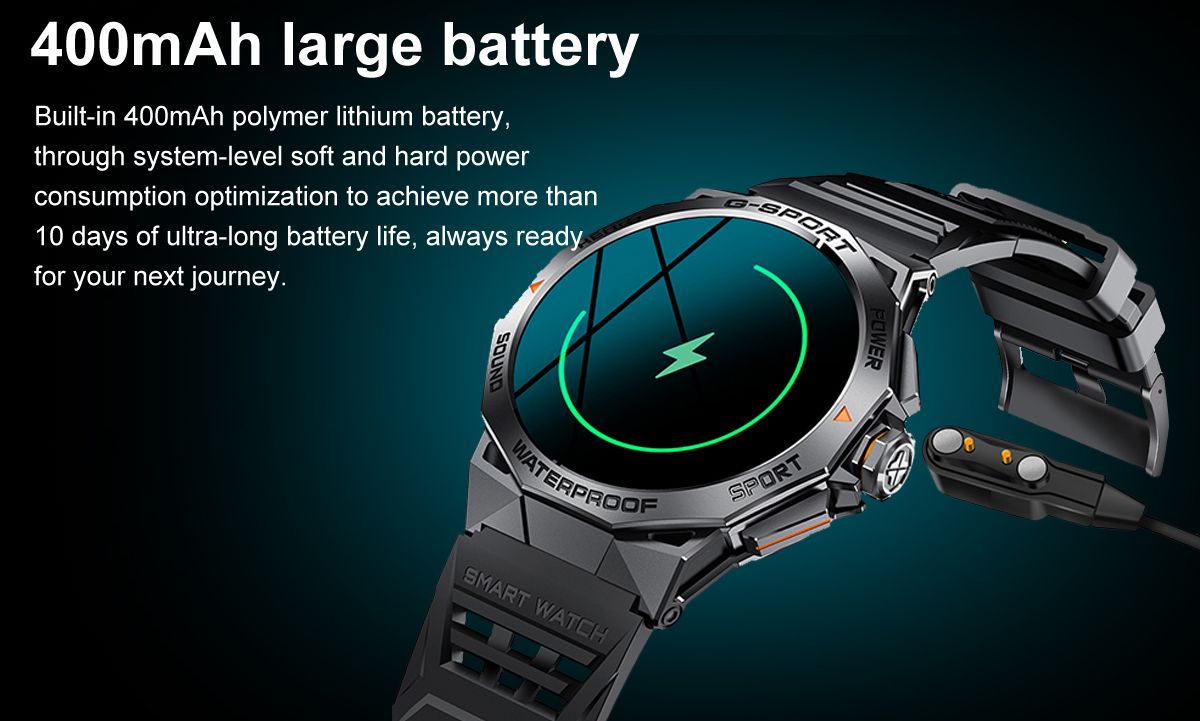 TOXIYA  Smart watch for Android iPhone