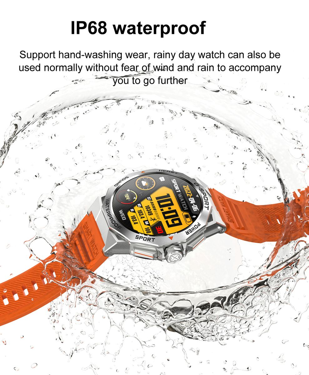 TOXIYA  Smart watch for Android iPhone