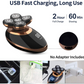 VGR Upgraded 5-in-1 Electric Shaver Hair Clipper Nose Trimmer Grooming Kit