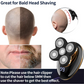 VGR Upgraded 5-in-1 Electric Shaver Hair Clipper Nose Trimmer Grooming Kit