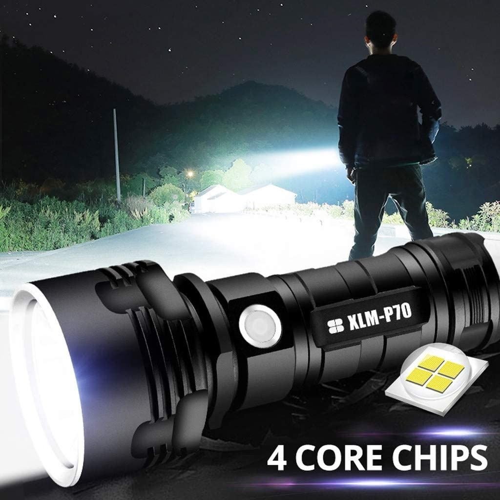 Tactical Military Flashlight Rechargeable