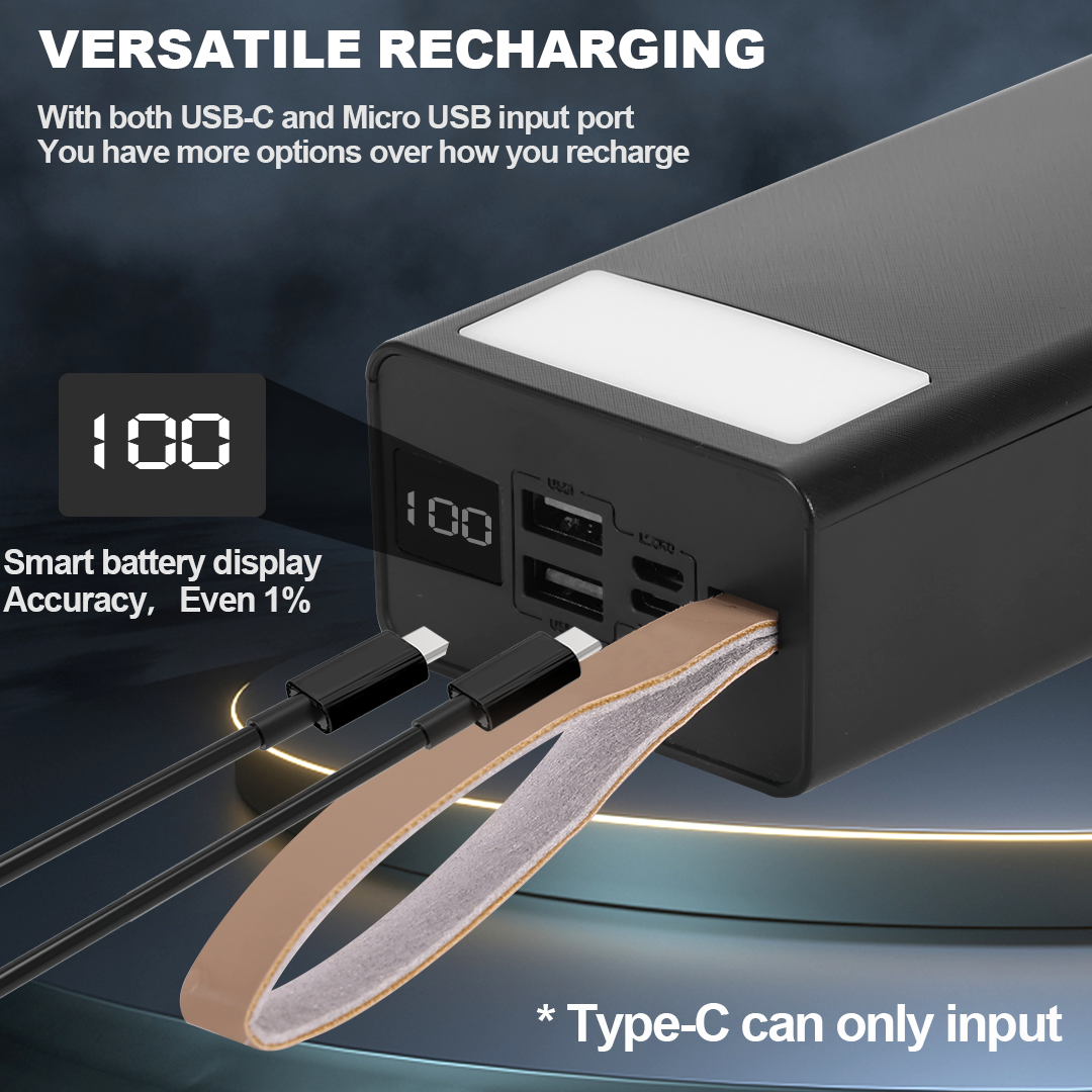 Redisson 30000mAh Portable Charger Power Bank Dual USB Charge