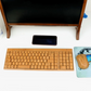 Bamboomill Handcrafted Bamboo Wireless Keyboard & Mouse Set