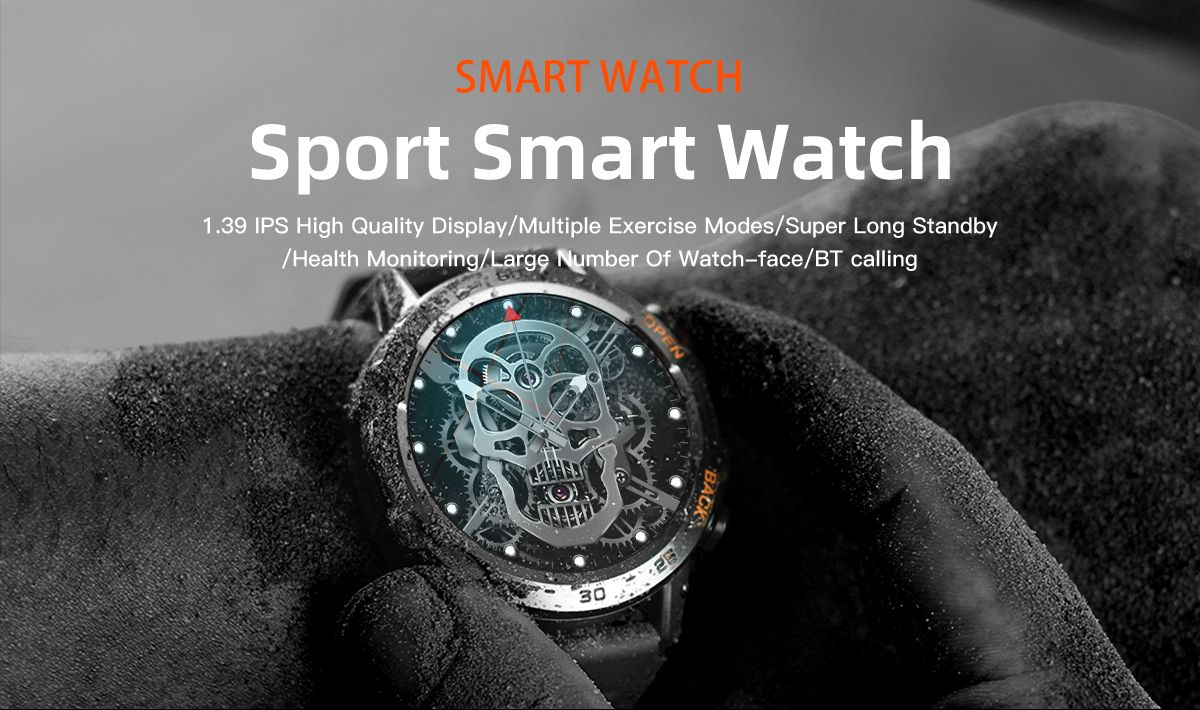TOXIYA - K52 Smart watch for Android iPhone