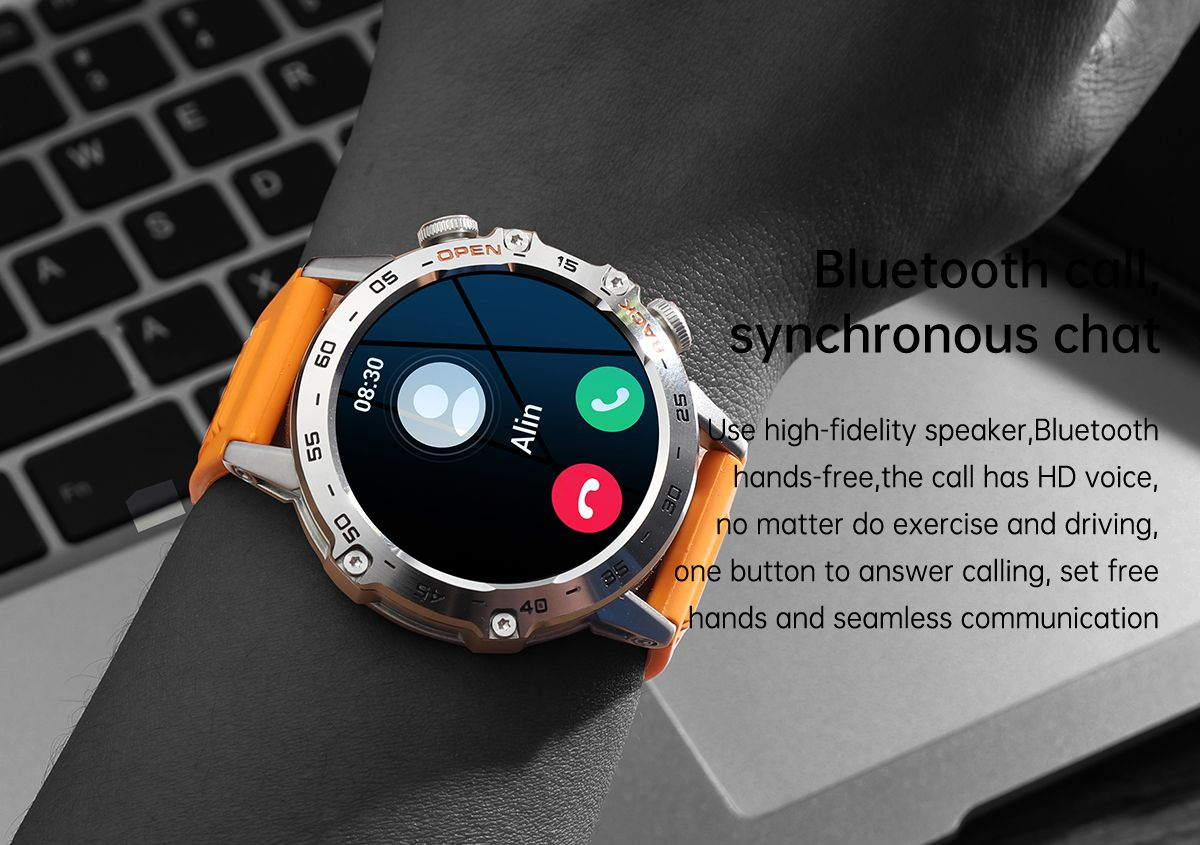 TOXIYA - K52 Smart watch for Android iPhone