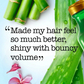 Luxurious Organic Thickening Vegan Shampoo, Bamboo & Aloe, 385ml