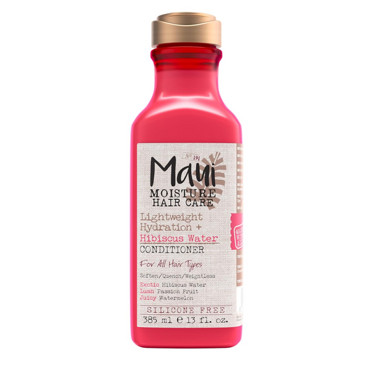 Hibiscus Shampoo Conditioner Light Moisturizing Set for Daily Moisturization, 385ml x 2 bottles