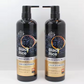 Black rice natural oil nourishes and moisturizes, hair care shampoo set,