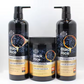 Black rice natural oil nourishes and moisturizes, hair care shampoo set,