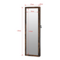 Jewelry storage cabinet, mirrored jewelry cabinet 120 cm wall mounted/door storage cabinet