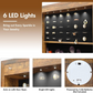 Jewelry storage cabinet, mirrored jewelry cabinet 120 cm wall mounted/door storage cabinet