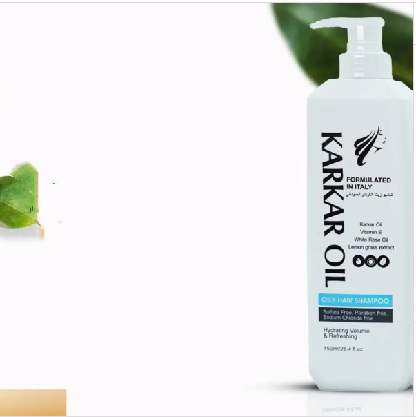 Kaka Oil Keratin Shampoo (with collagen and vitamin E) for oily hair 750ml