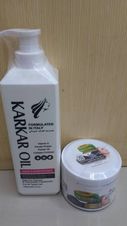 Kaka Keratin Shampoo, Conditioner & Serum Oil Set, 3 Bottles