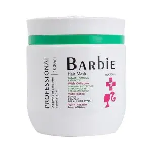 Enriched with natural extracts and collagen, smoothing hair mask 1000 ml