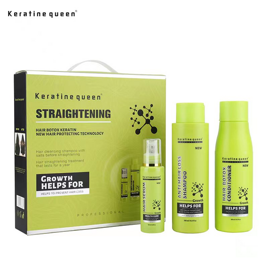 Natural Shampoo & Conditioner Set, Nourishing Keratin, 3 Pack