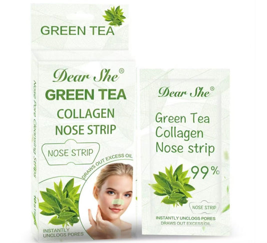 Dear She Green Tea Collagen Nose Strip