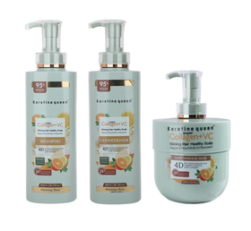 Collagen + VC Shampoo Set, 3 bottles