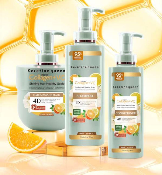 Shampoo with collagen and vitamin C 800ml