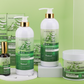 Aloe Vera Hair Care Set, Natural Organic Aloe Vera Moisturizing Serum 4 Bottles