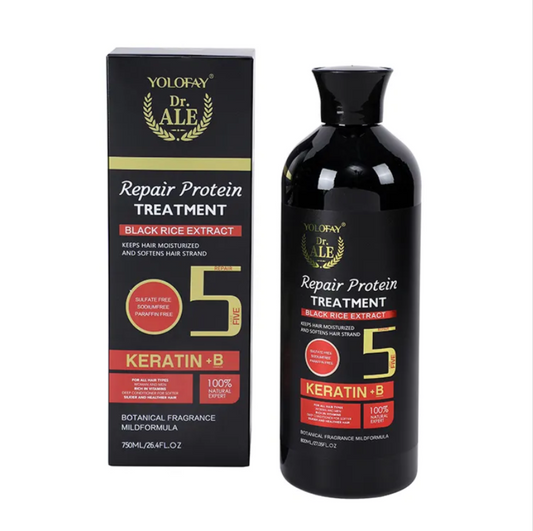 Damage-Free Diethyl Stearate Isopropyl Alcohol Straightening Cream, 750ml