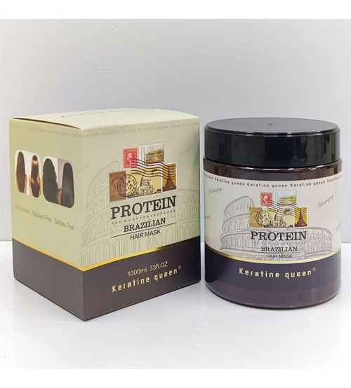 Keratin Queen Moisturizing Protein Hair Mask, 1000ml