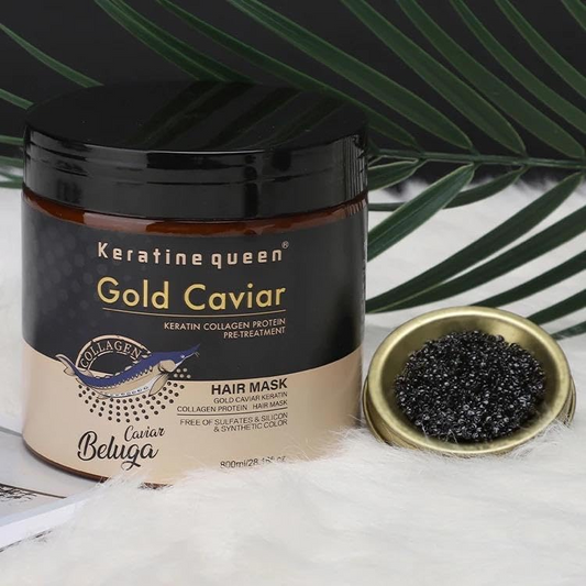 Anti-Aging Gold Caviar Nourishing Hair Mask - 800ml