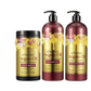 Argan Oil Shampoo, Conditioner, and Mask Combo Set