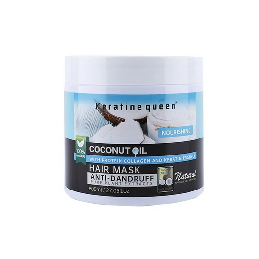 New Coconut Oil Moisturizing Repair Hair Mask, Women's Only, 800ml