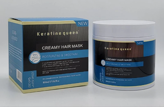 Keratin Cream Moisturizing Softening Hair Mask 800ml