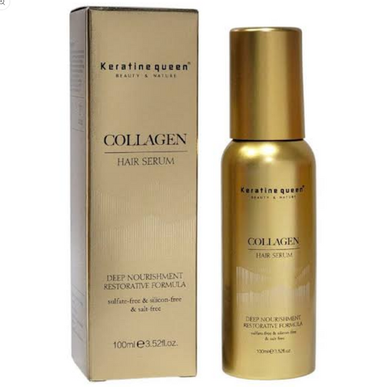 Keratin Queen Collagen Hair Serum 100ml Deeply nourishing and repairing formula