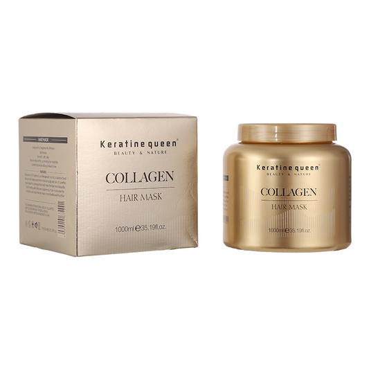 Keratin Sulfate-Free Moisturizing Collagen Gold Hair Mask, 1000ml